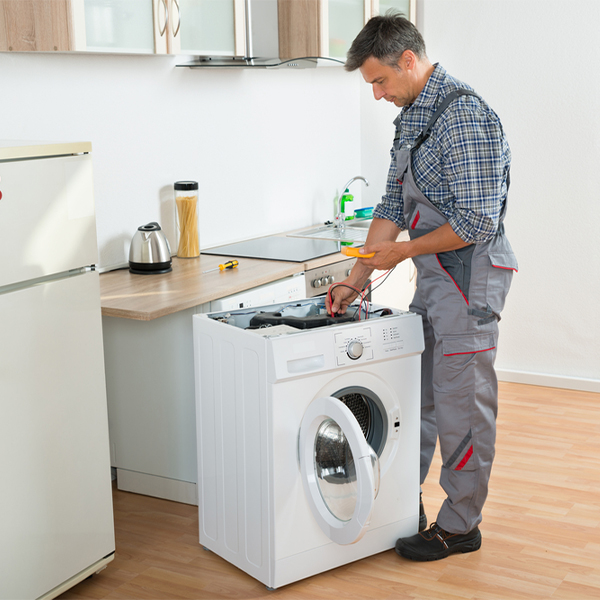 can you walk me through the steps of troubleshooting my washer issue in Harborcreek Pennsylvania